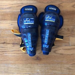 Itech hockey shin pads 7.5”